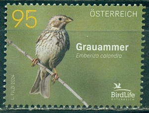 Австрия, 2024, Птица, Birdlife, 1 марка